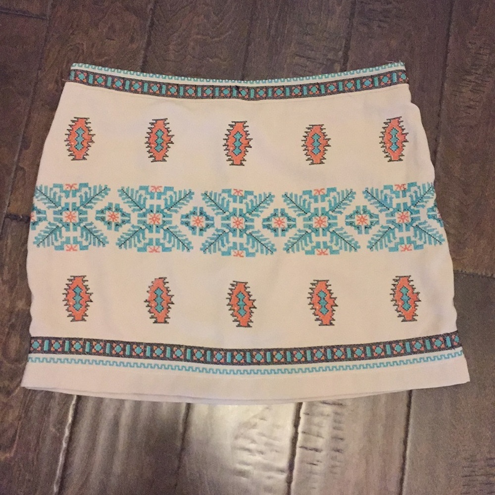 Ya Los Angels sz lg lined skirt